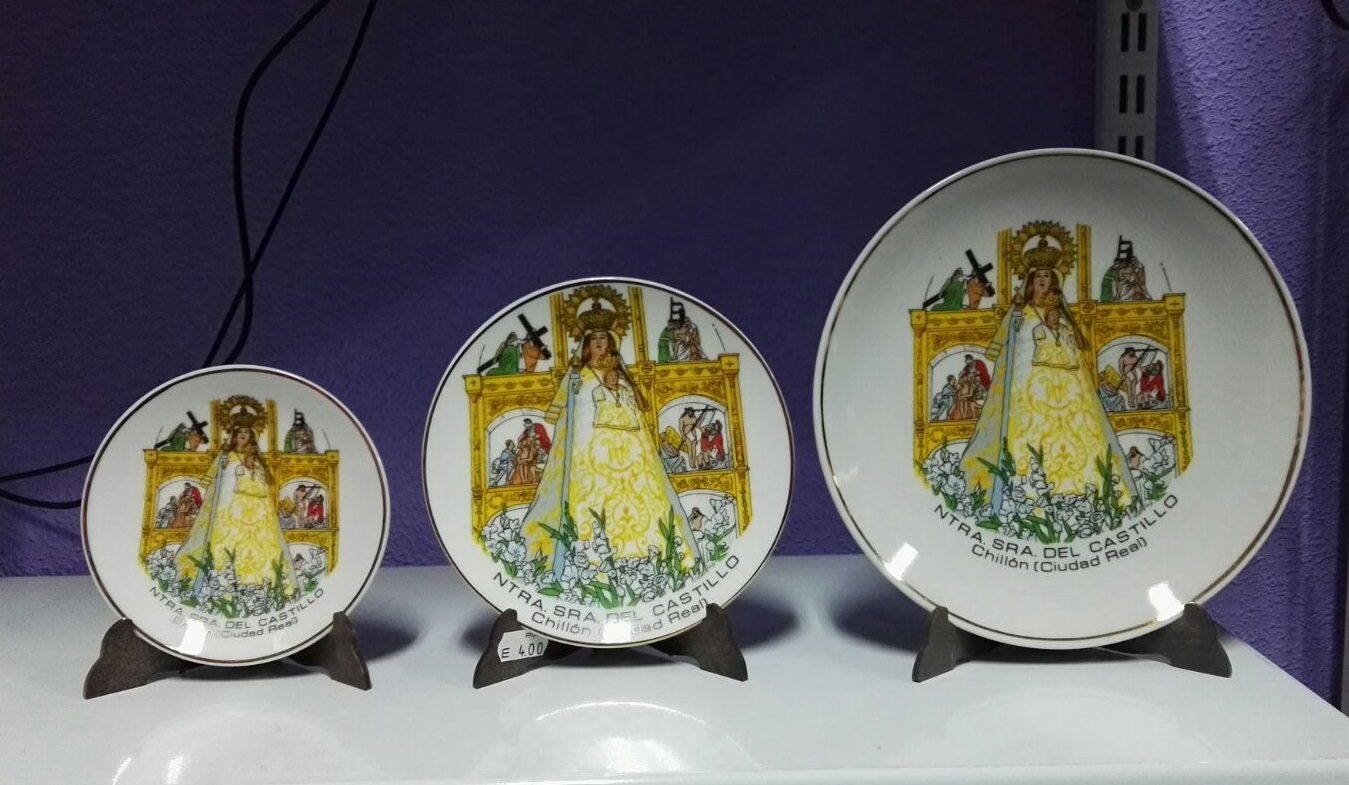 Platos Virgen del Castillo